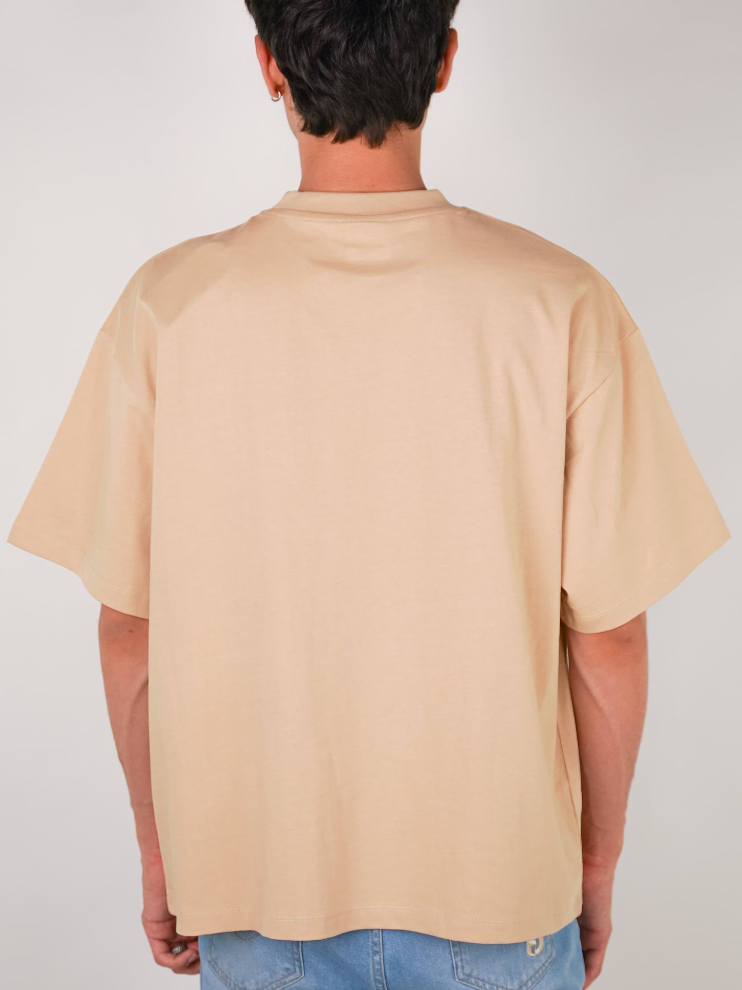 PLAIN | BEIGE TEE