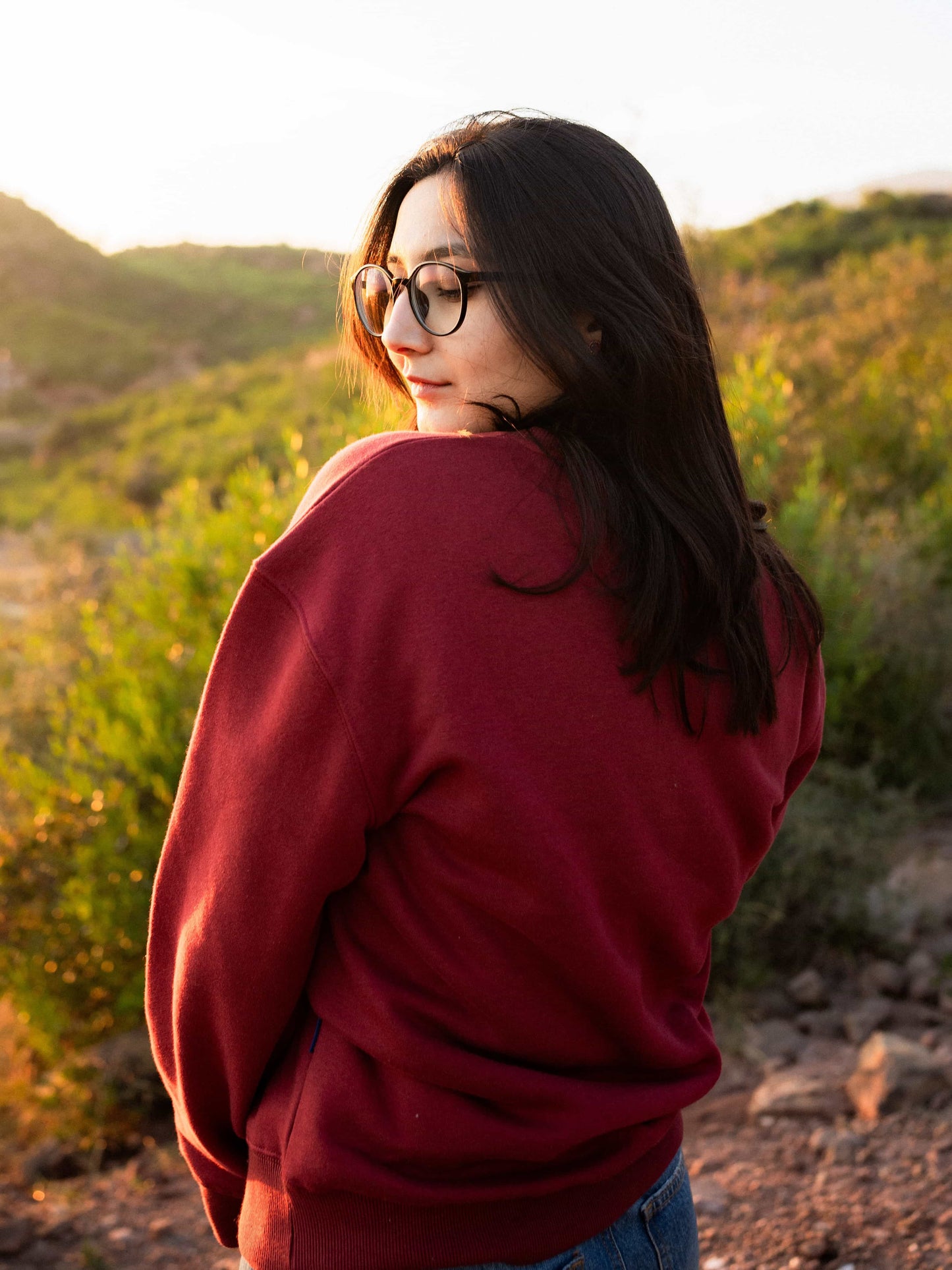 CHERRY RED | SWEATSHIRT