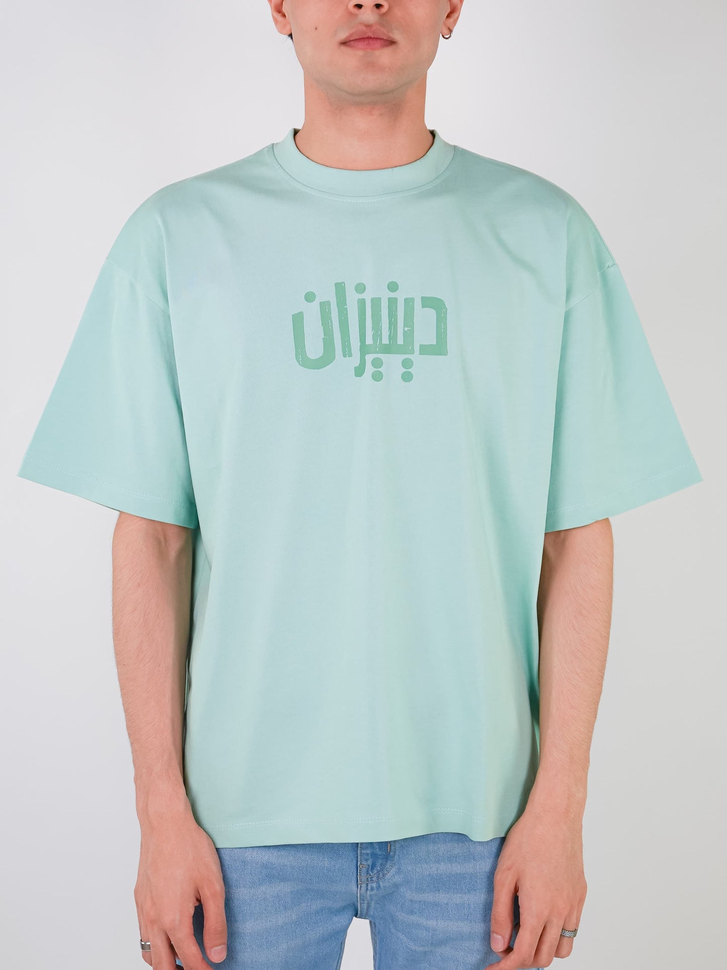 GULAABI FASAANA | MINT GREEN TEE