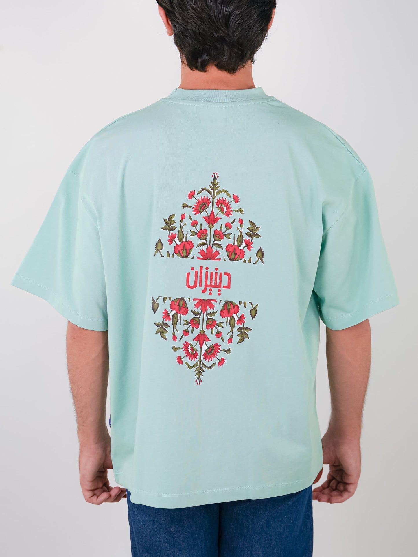 GULBAHAR | MINT GREEN TEE