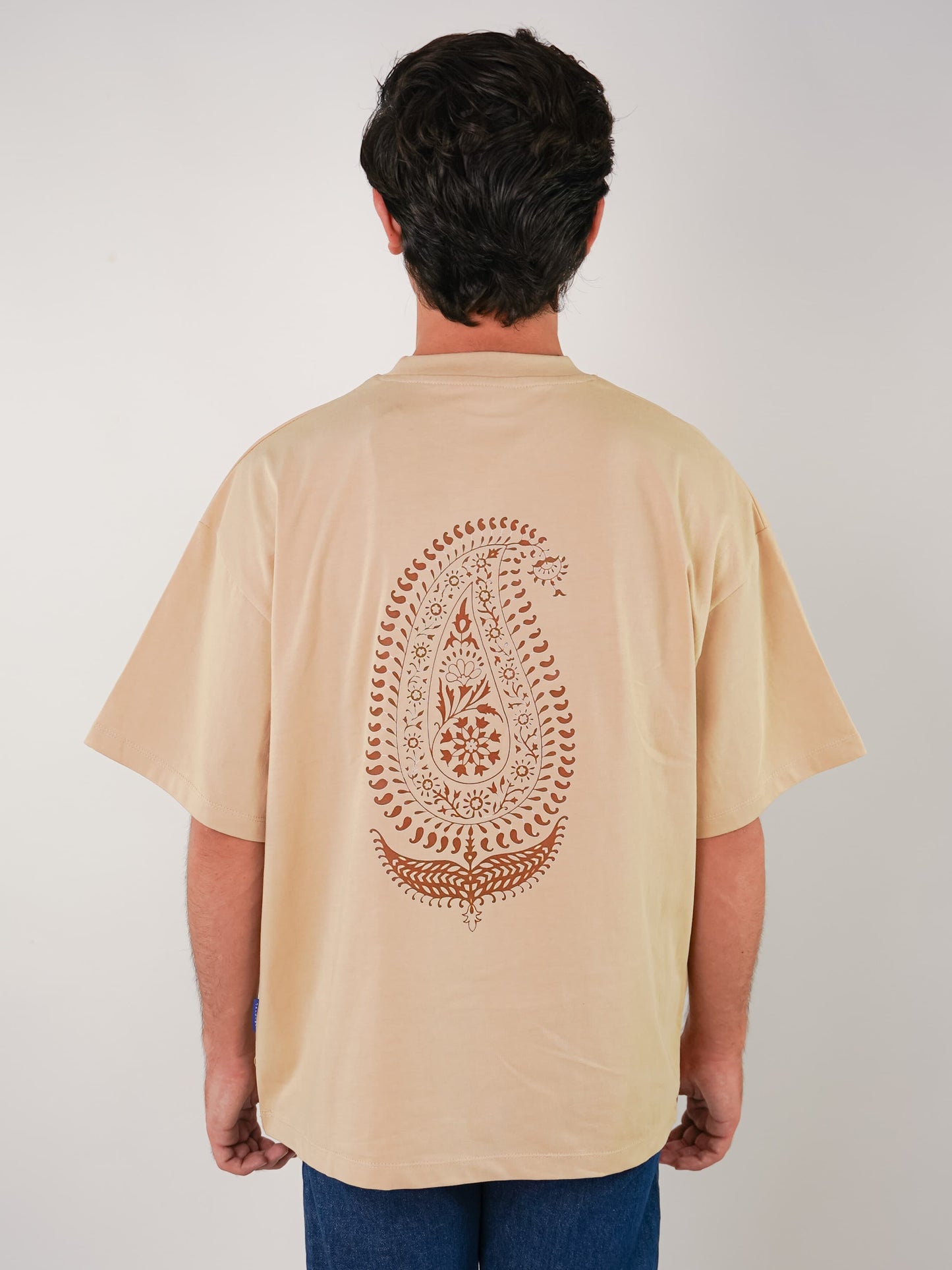 KOH-E-NAKSH | BEIGE TEE