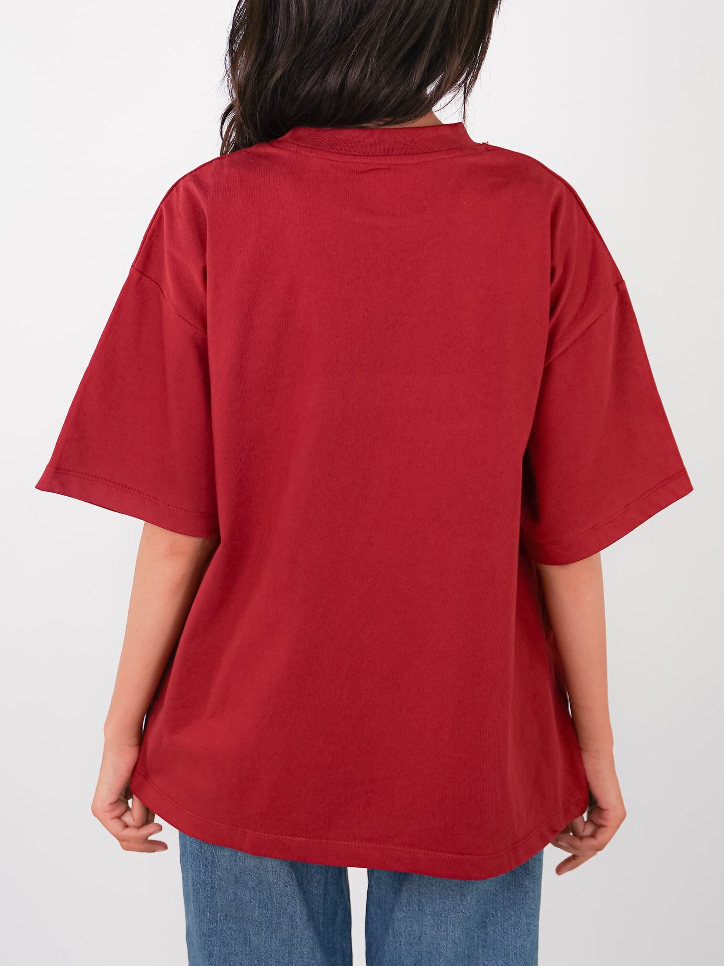 PLAIN | MAROON TEE
