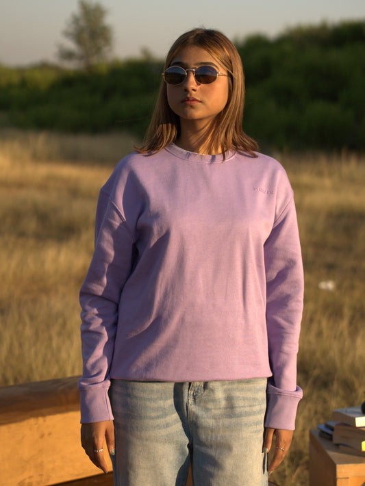 LIGHT LAVENDER | SWEATSHIRT