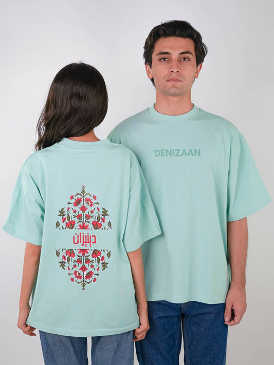 GULBAHAR | MINT GREEN TEE