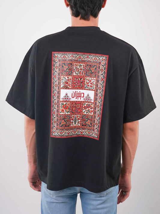QALEENKAAR | BLACK TEE